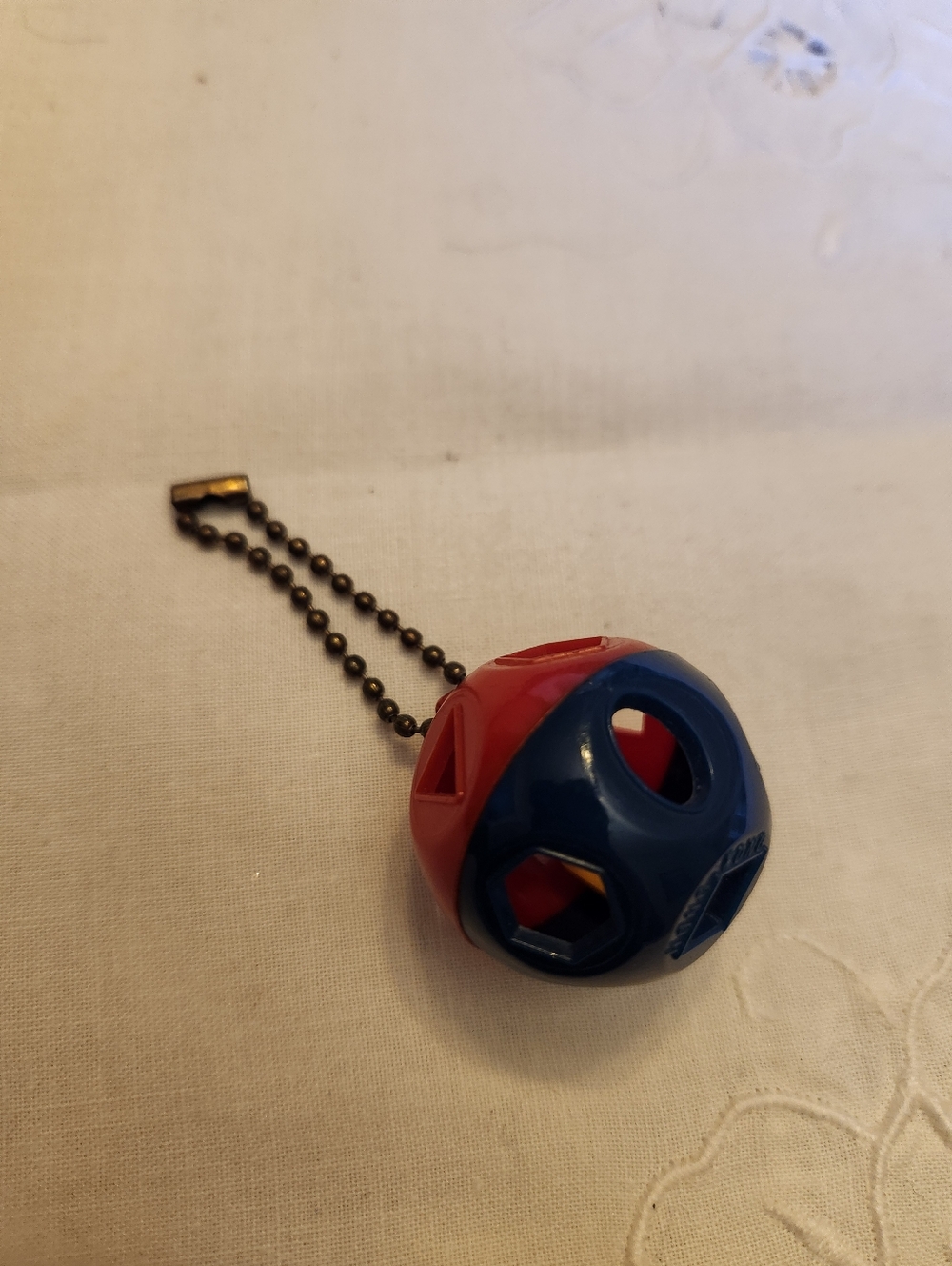 Tupperware Vintage Miniature Shape-O-Ball Toy Keychain